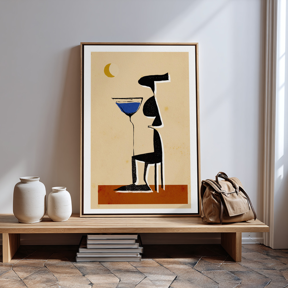Canvas print - Le Monsieur in guest room