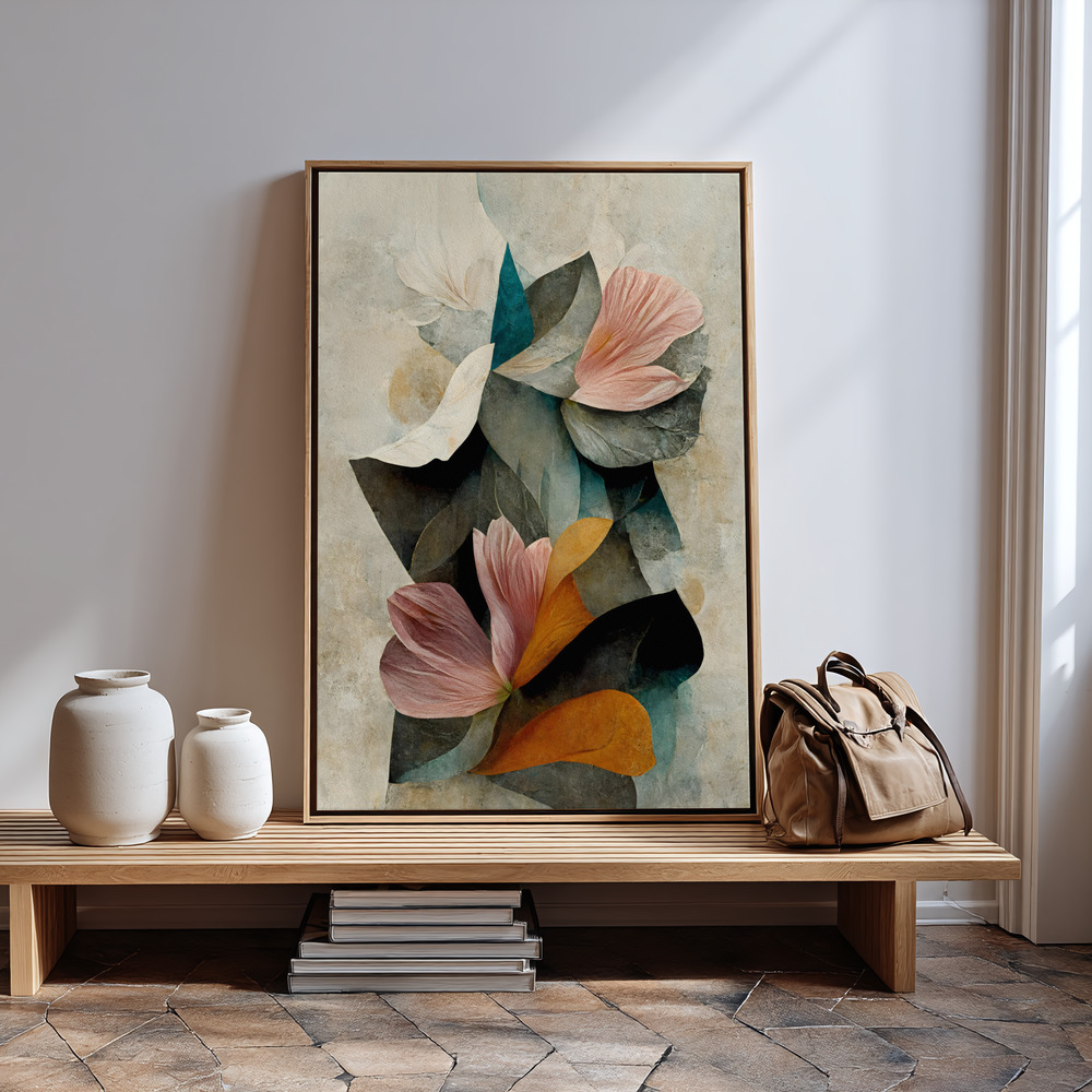 Canvas print - Grow in guest room