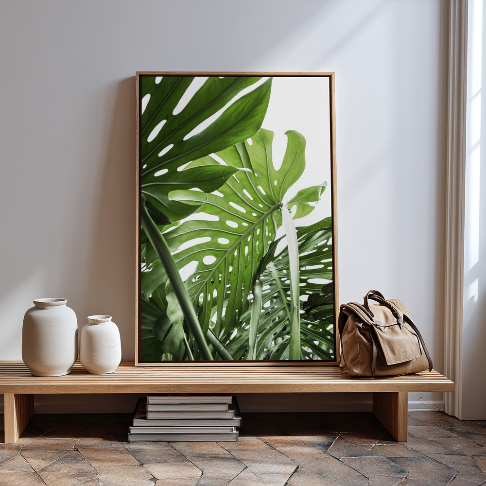 Leinwandbild - Jungle in guest room