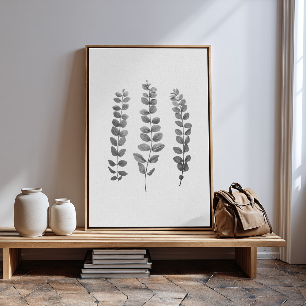 Canvas print - Twigs in guest room