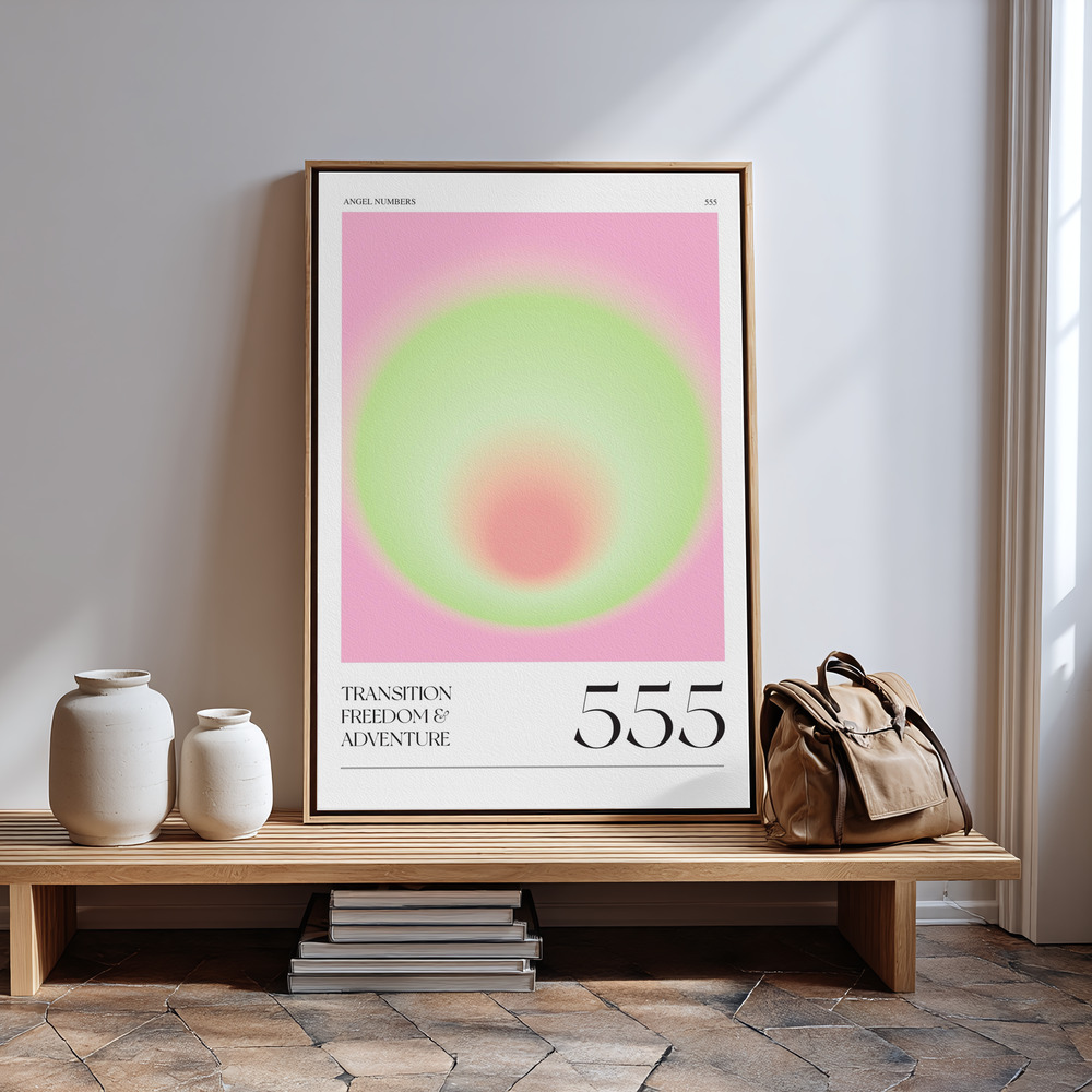Canvas print - 555 in guest room