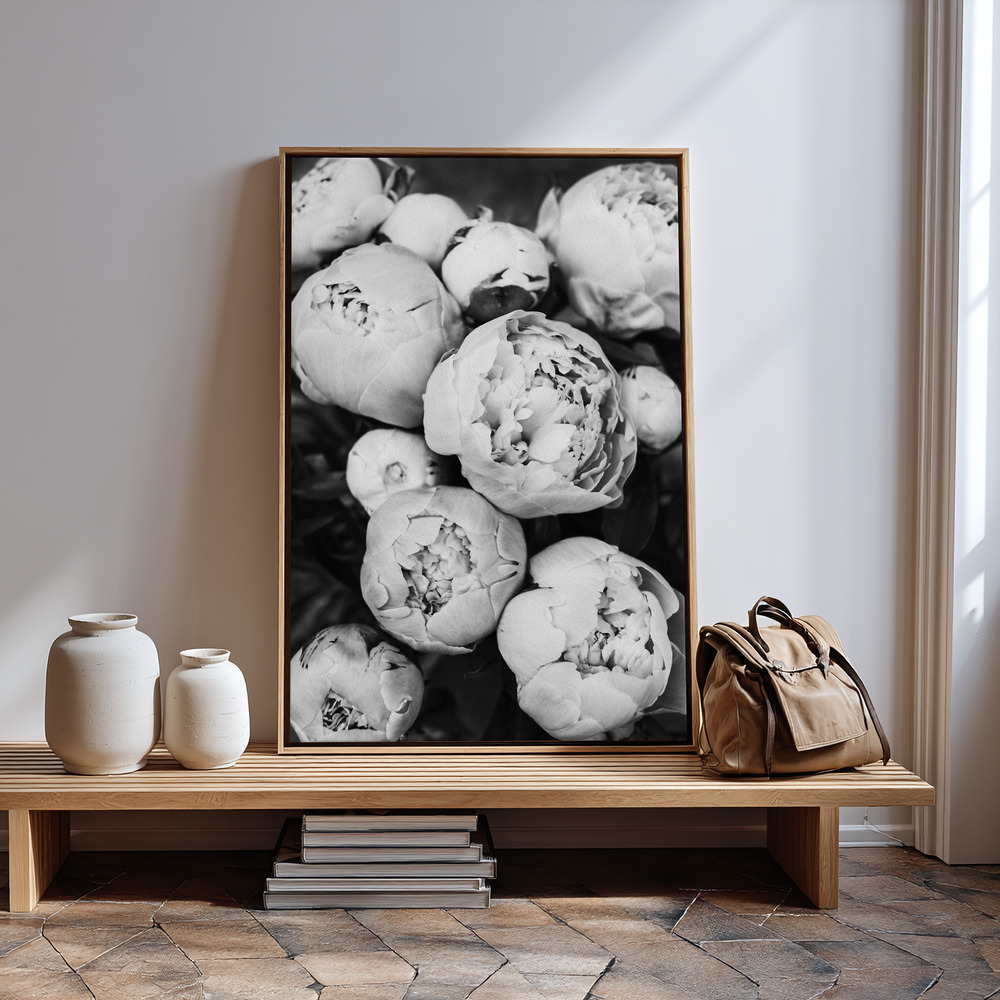 Obraz na płótnie - Peonies przy wejściu