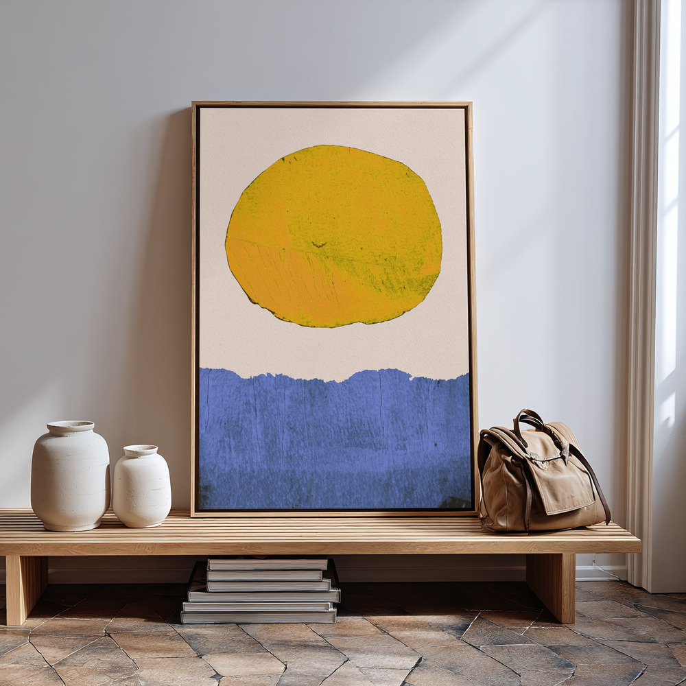 Canvastavla Summer Sun - Tavla in guest room