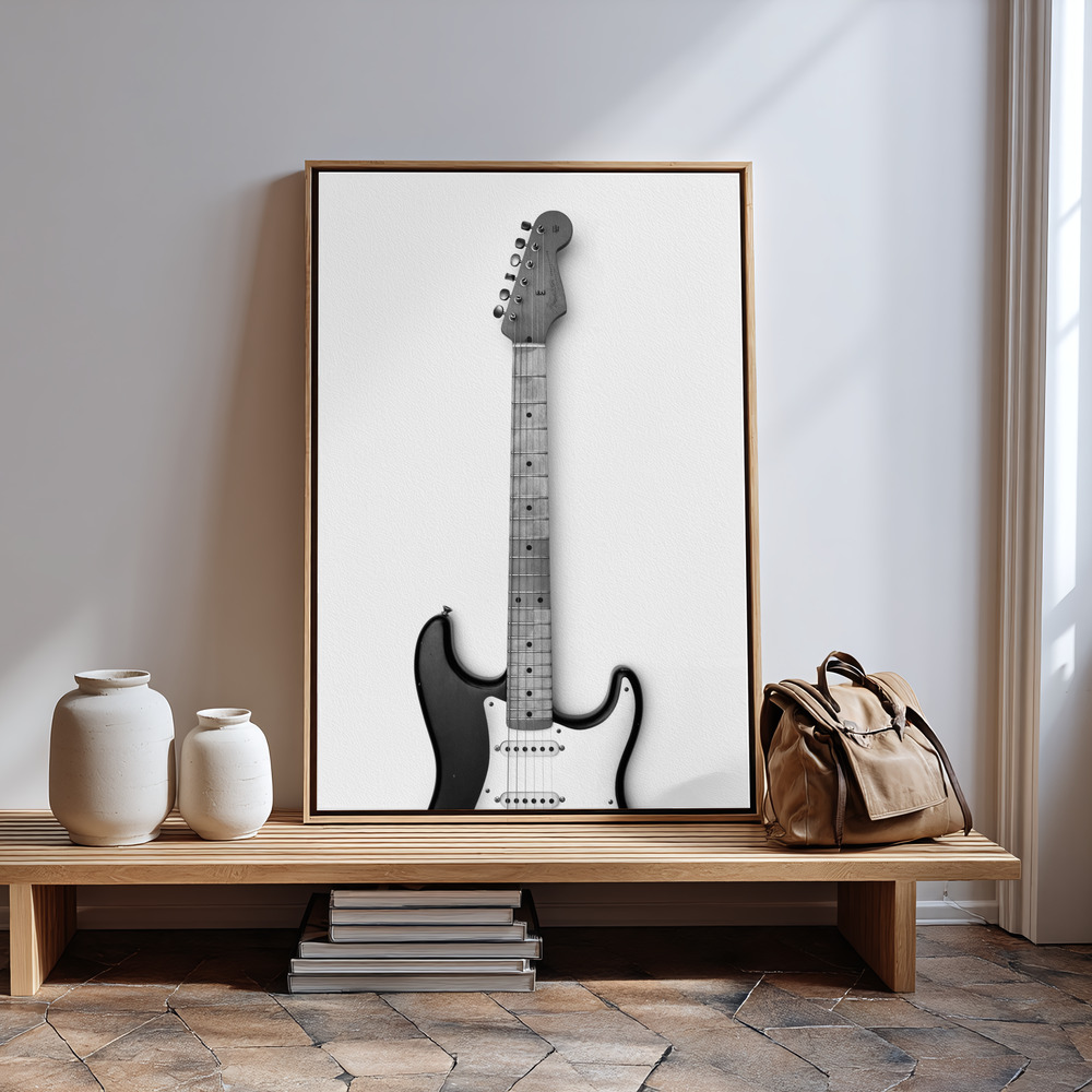 Lærred - Bluesbreaker in guest room