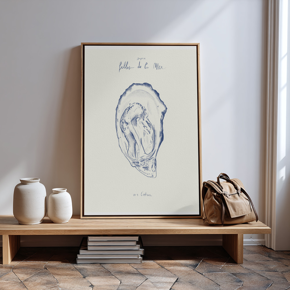 Canvas print - Filles de la mer n.1 - L’ostrica in guest room