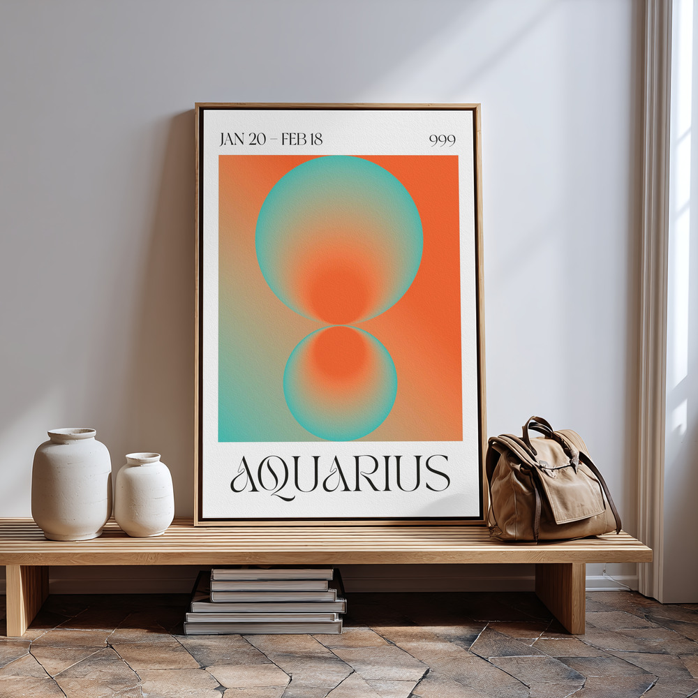 Toile - Aquarius à l'entrée