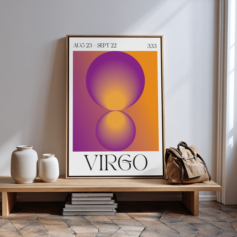 Lienzo - Virgo in guest room