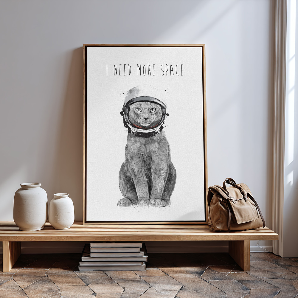 Canvas print - I need more space in guest room