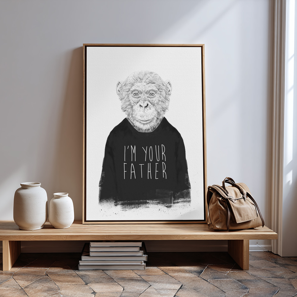 Canvas print - I'm your father in guest room