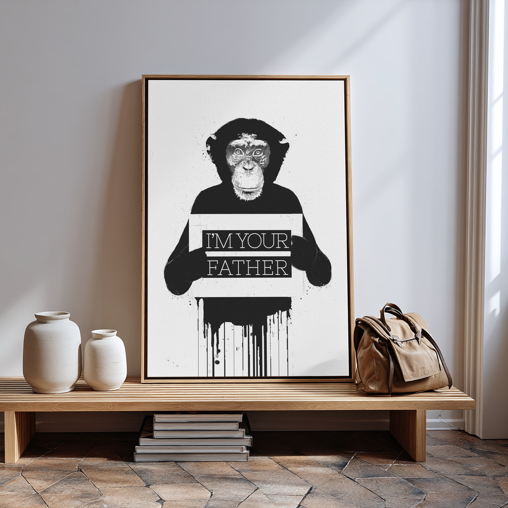 Canvas schilderi - I'm your father II in guest room