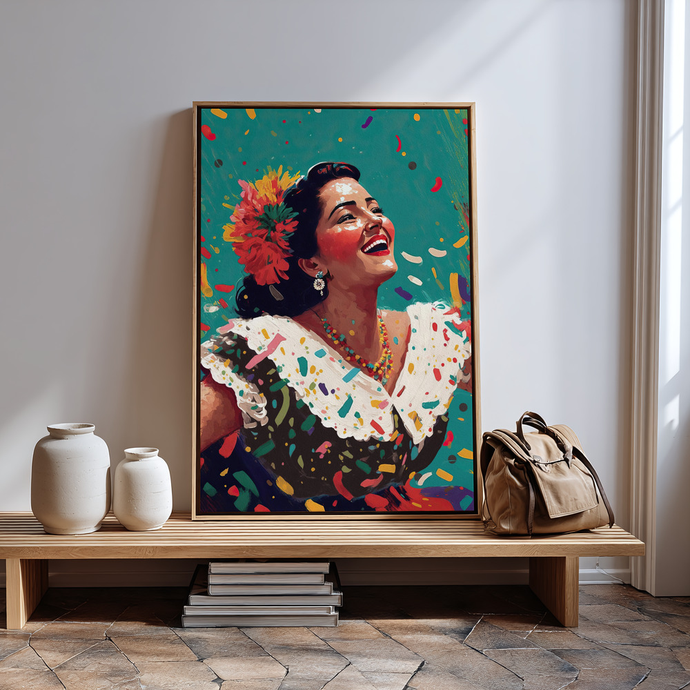 Canvas print - A Beautiful Day in guest room