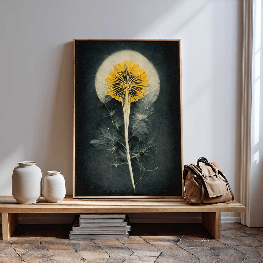 Toile - Dandelion à l'entrée