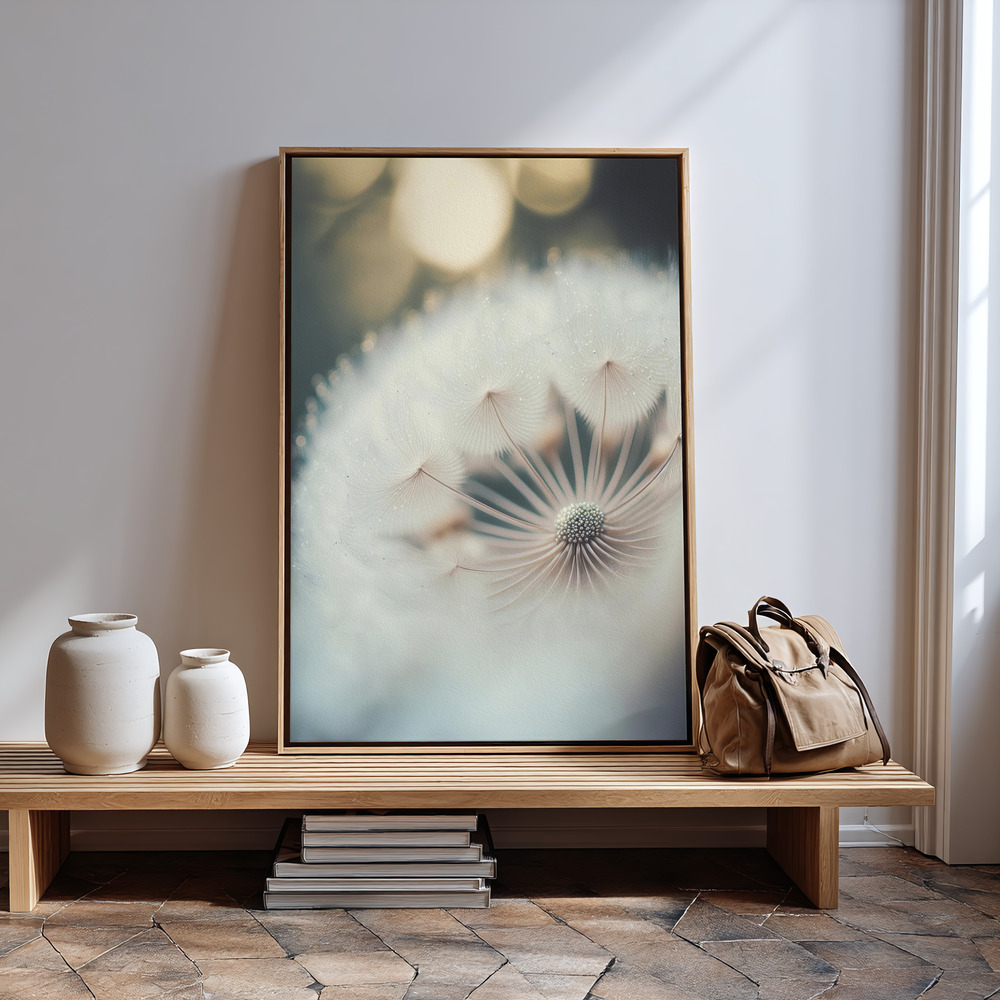 Canvas print - Filigree Nature by the entrance