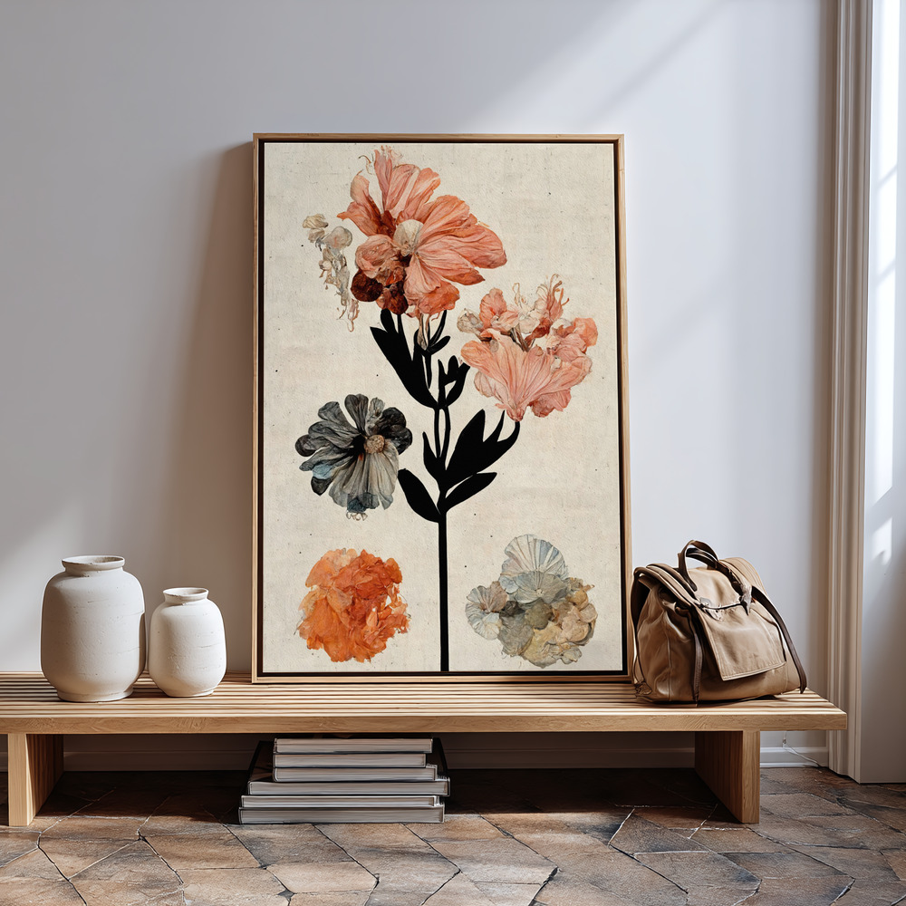Canvas print - Stribula Cosa in guest room