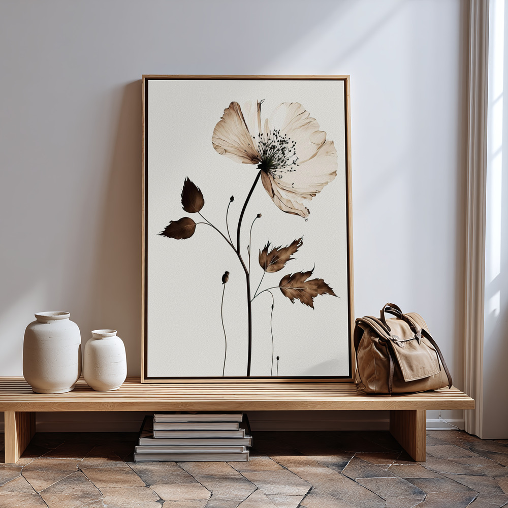 Canvas taulu - The Coffee Flower sisäänkäynnin luona