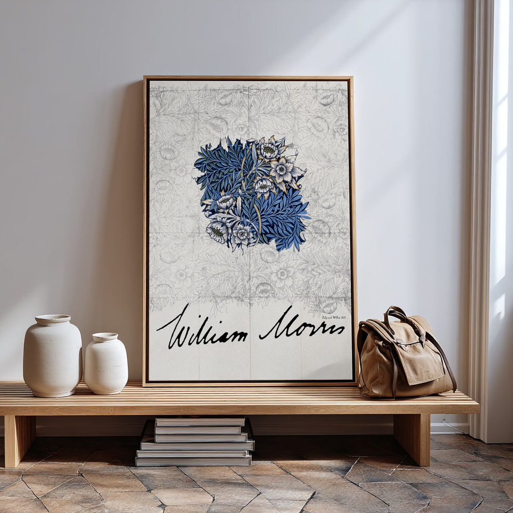 Canvas schilderi - Tulip and Willow bij de ingang