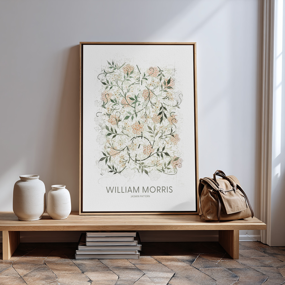 Canvas print - Jasmine in guest room