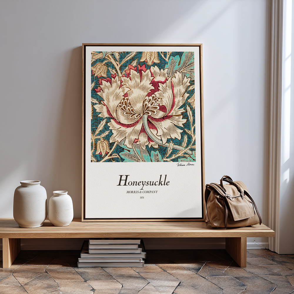 Obraz na płótnie - Honeysuckle in guest room