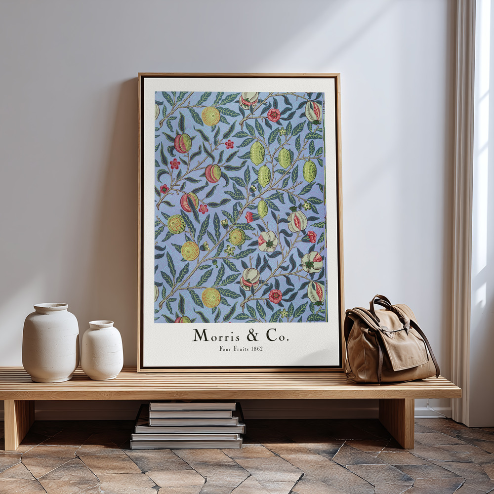 Canvas print - Four Fruits in guest room