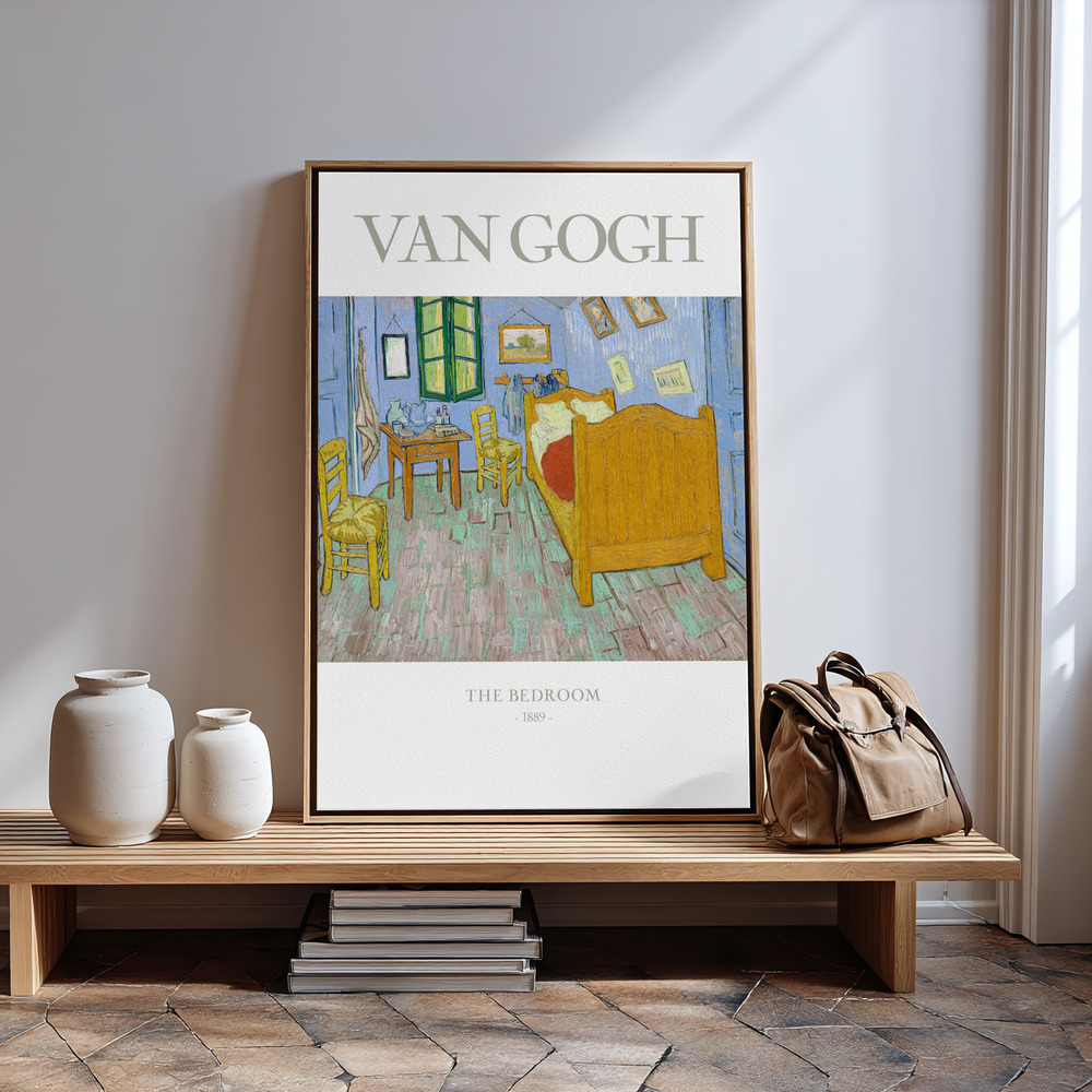 Canvas print - The Bedroom in guest room