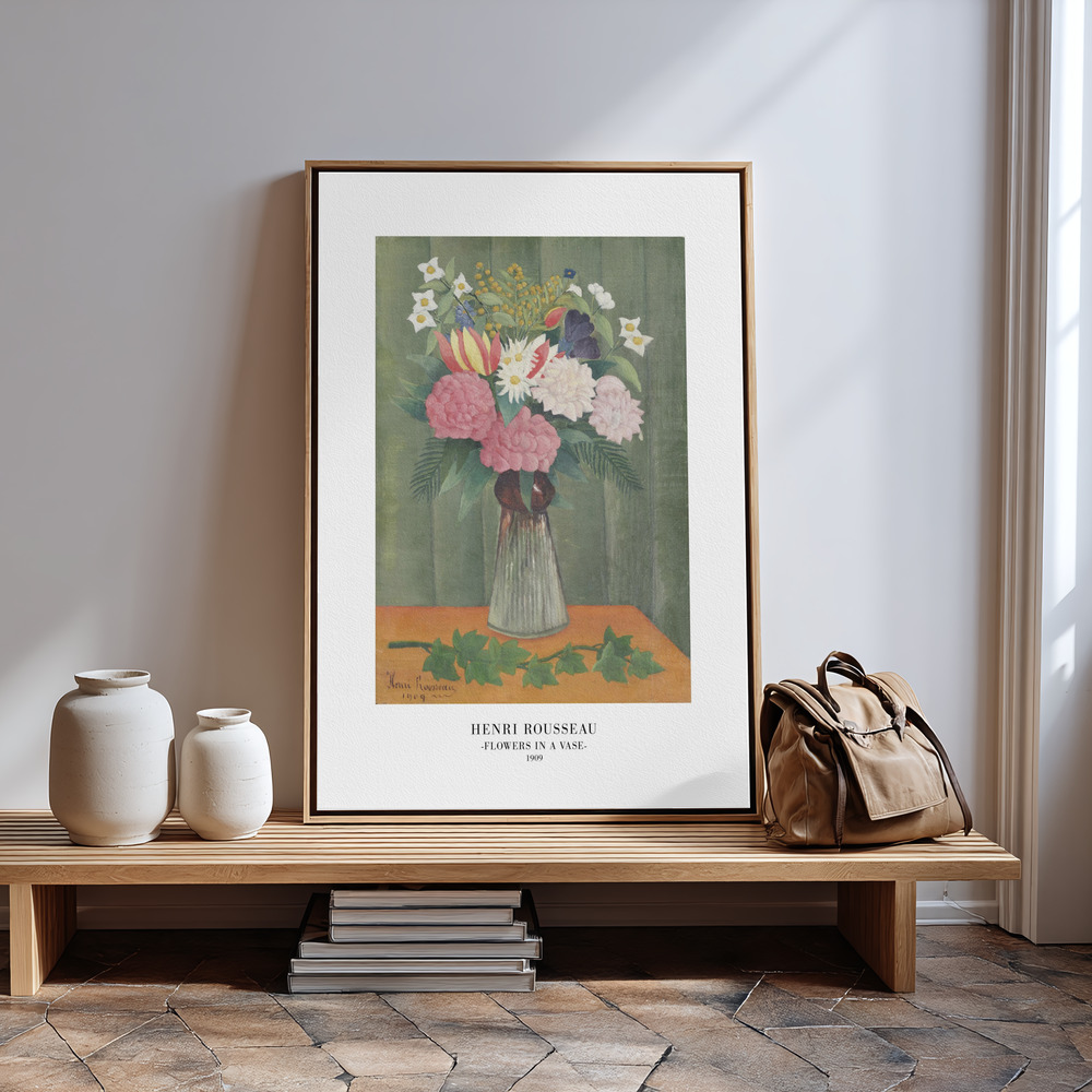Canvas print - Flowers In a Vase in guest room