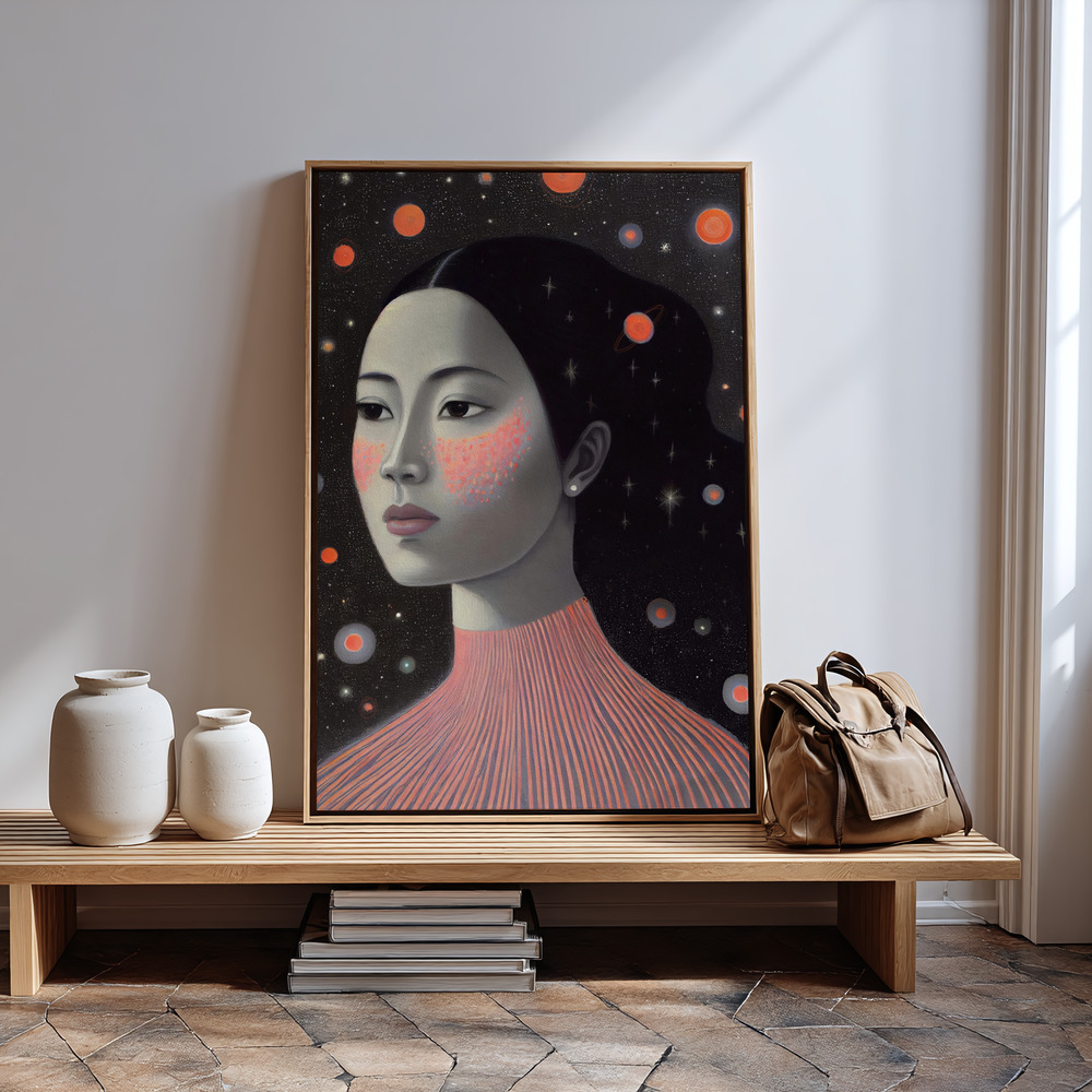 Canvas print - Devi in guest room