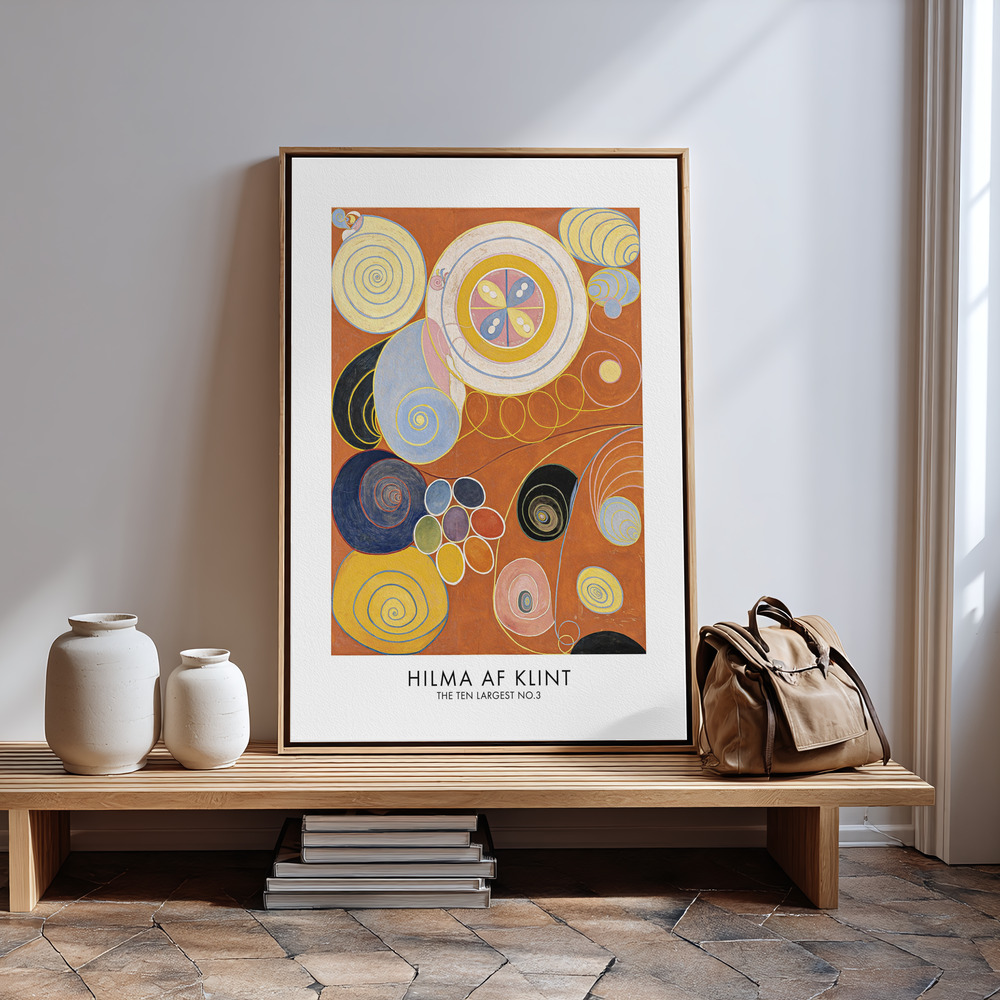 Canvas schilderi - The Ten Largest No.3 Poster - in guest room