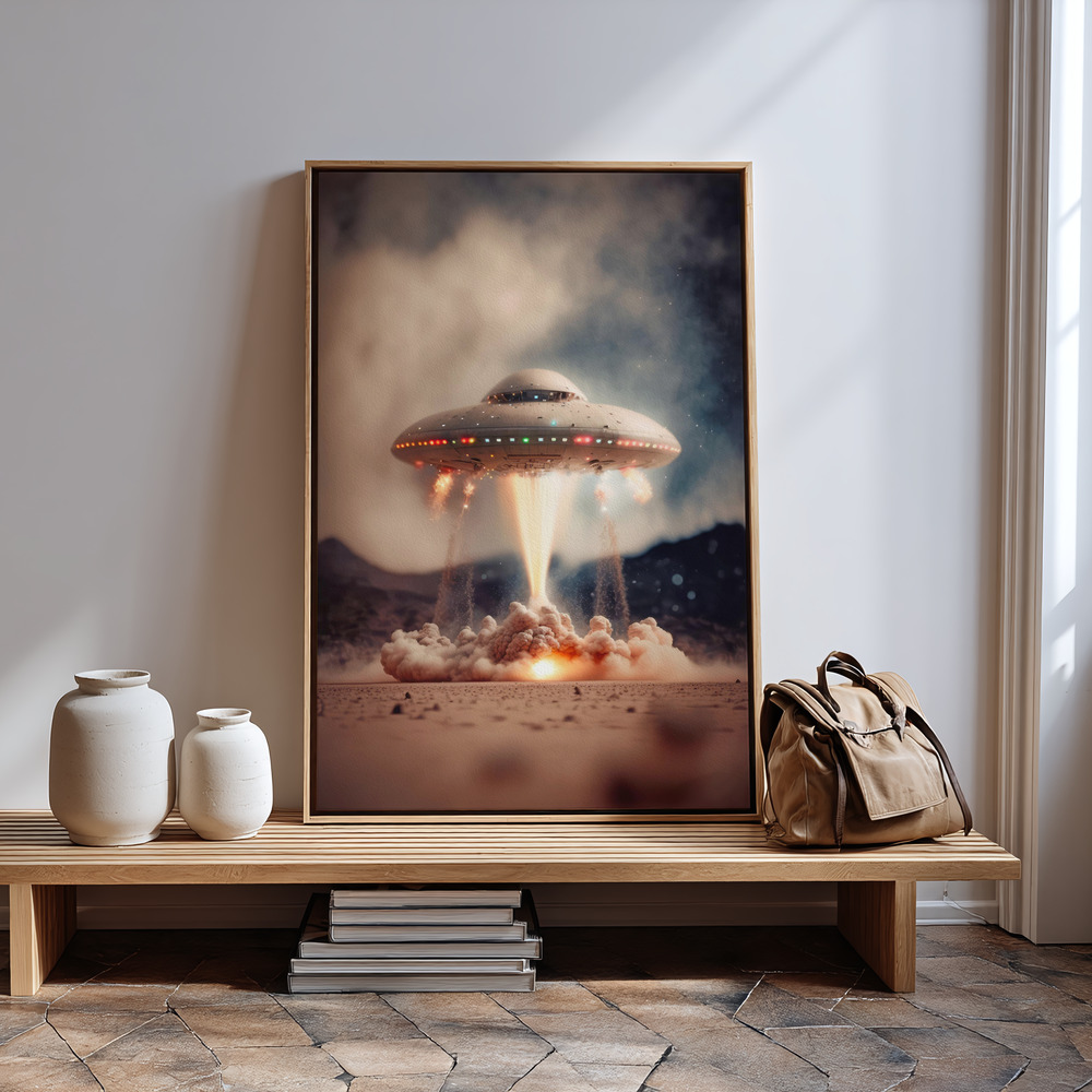 Stampe su tela - Planet 73 A in guest room