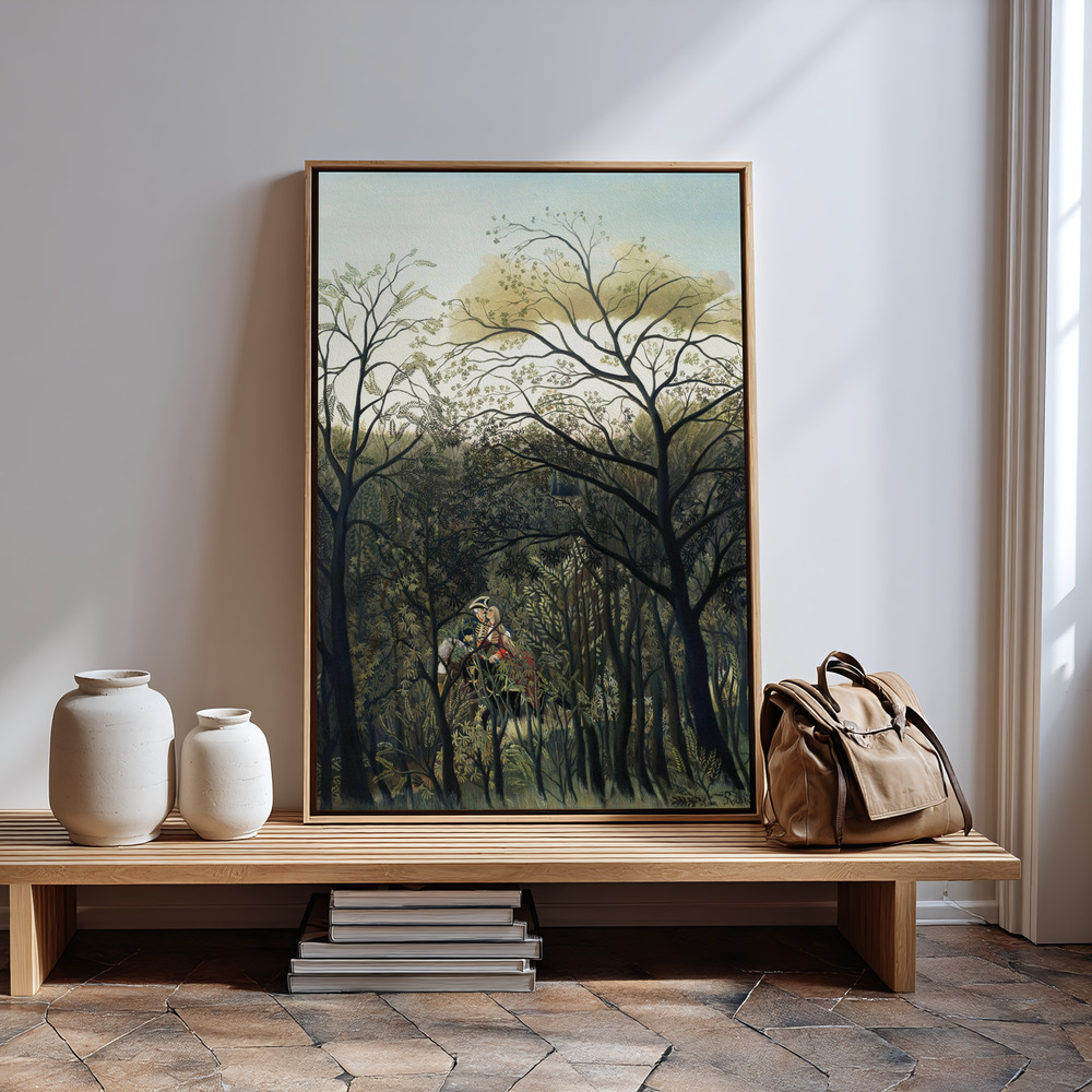 Toile - Rendezvous In The Forest à l'entrée