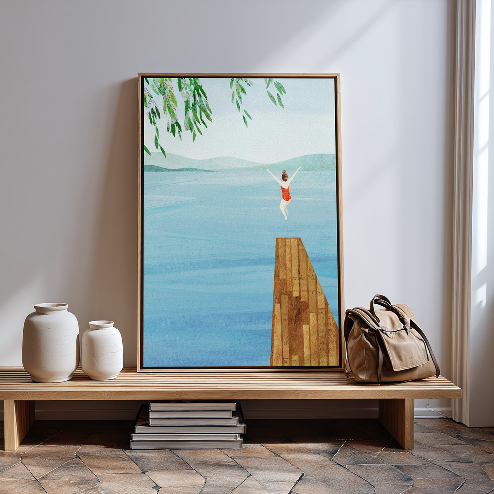 Leinwandbild - Wild in guest room