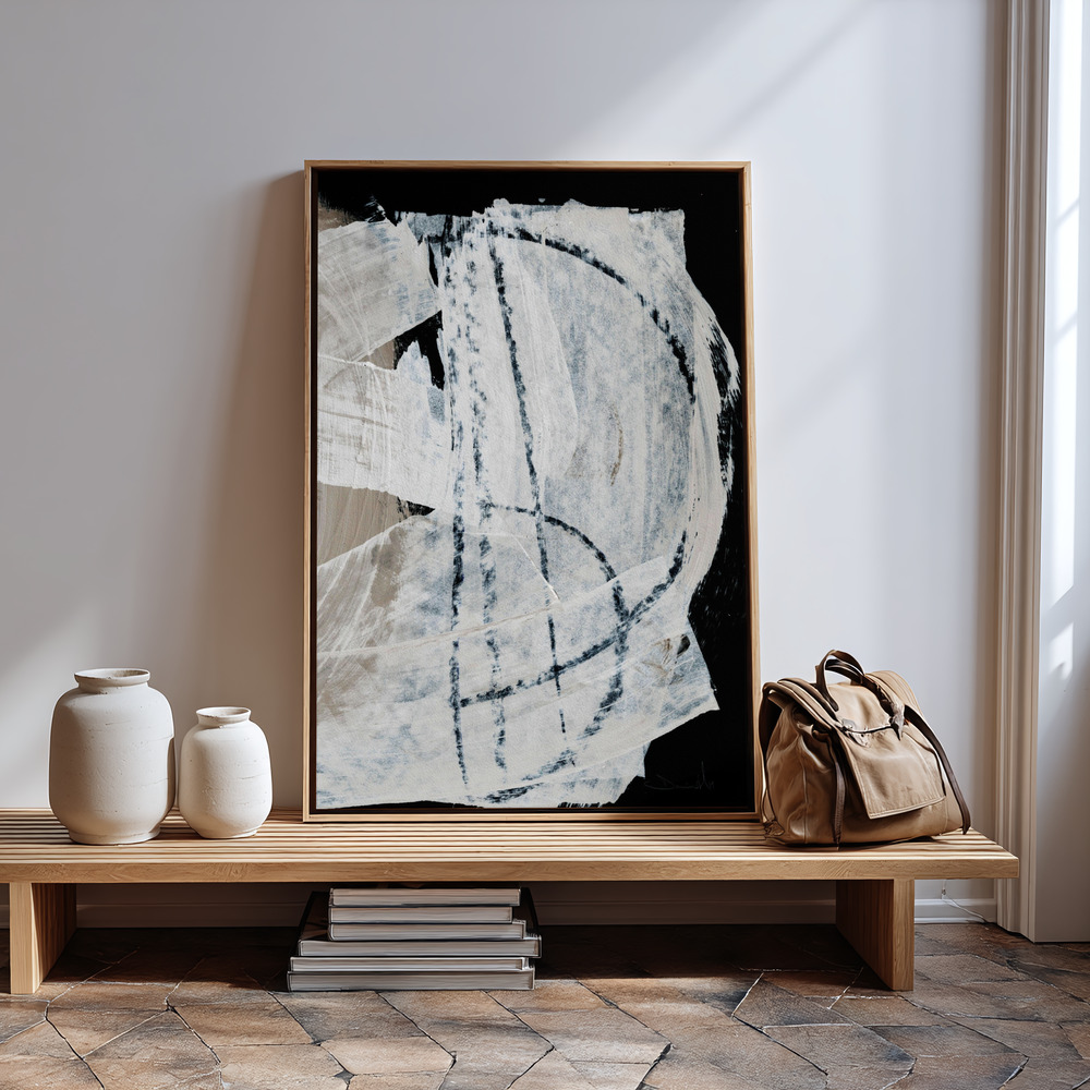 Canvas print - Mind No2 in guest room