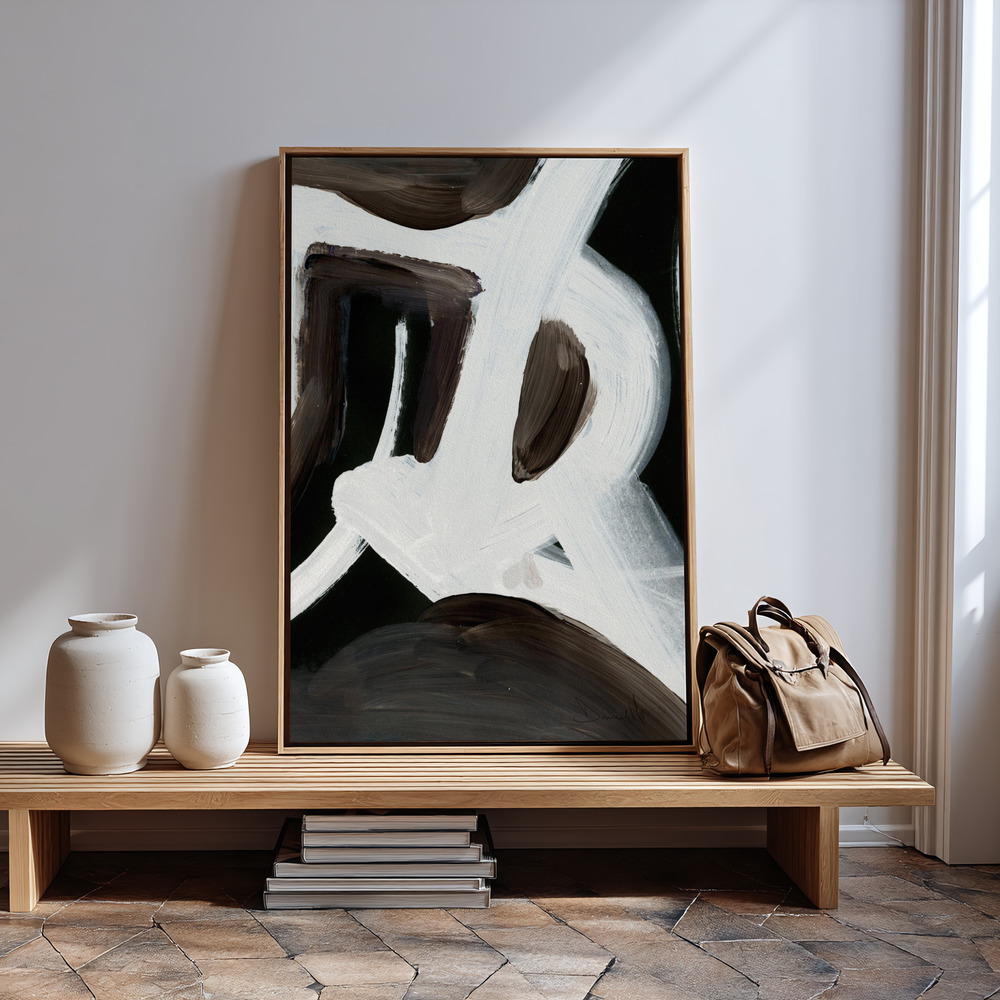 Canvas schilderi - Connected bij de ingang