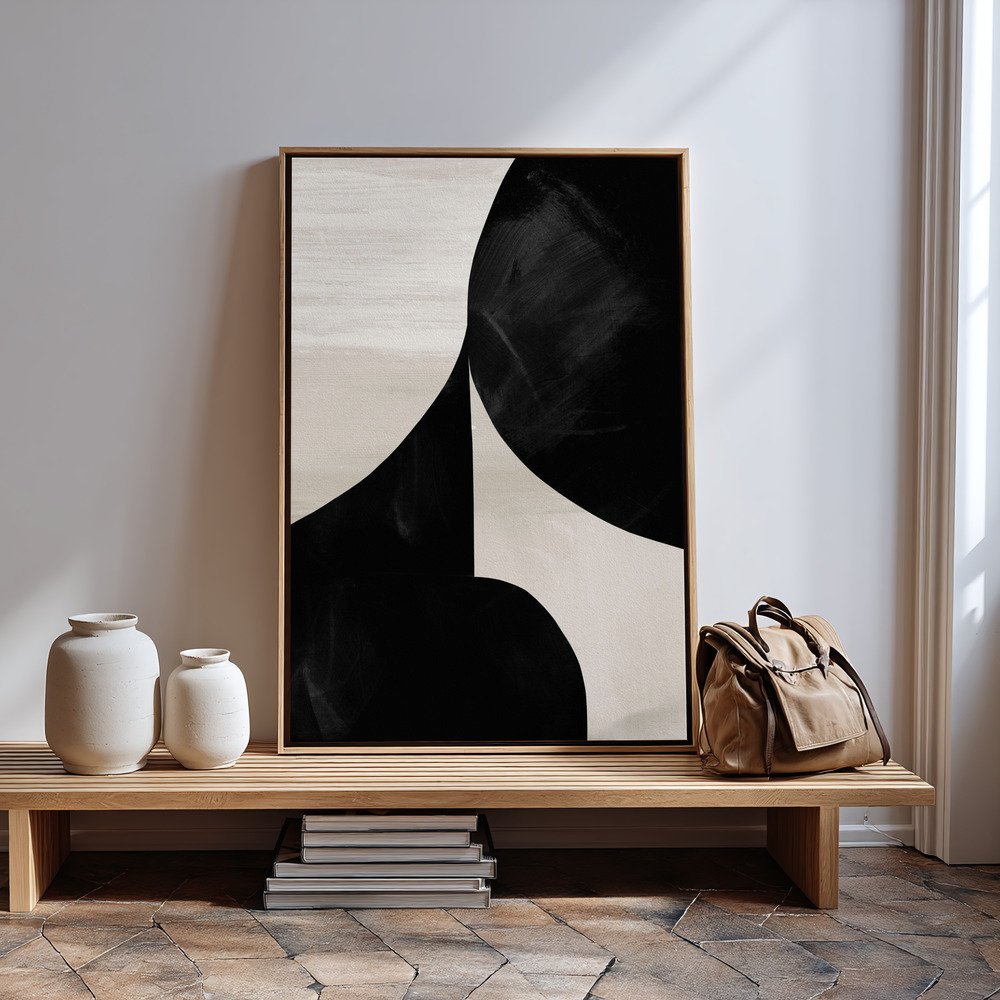 Canvas print - Night in guest room