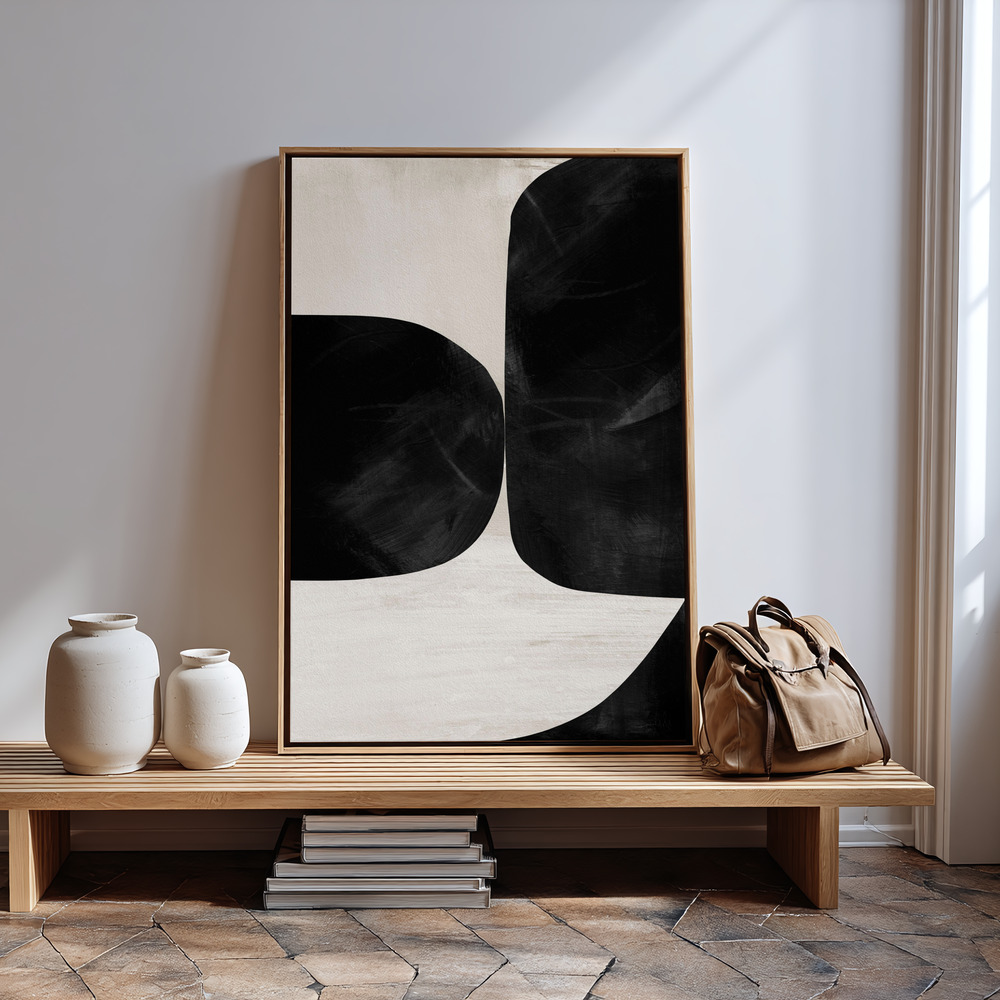 Canvas print - Night No2 in guest room