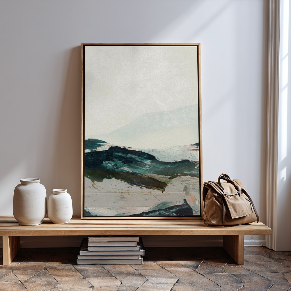 Canvas print - Mountains No2 in guest room