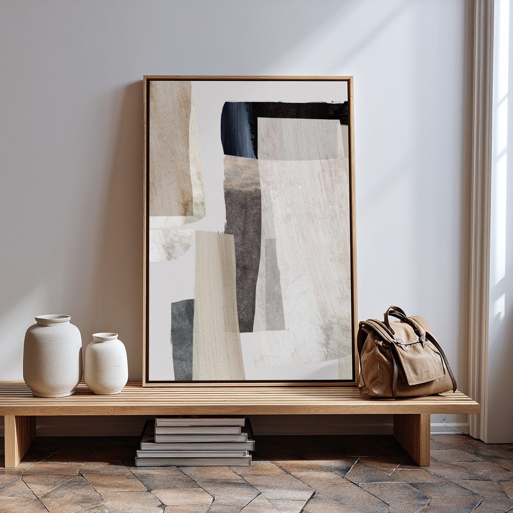 Canvas print - Clay No2 in guest room