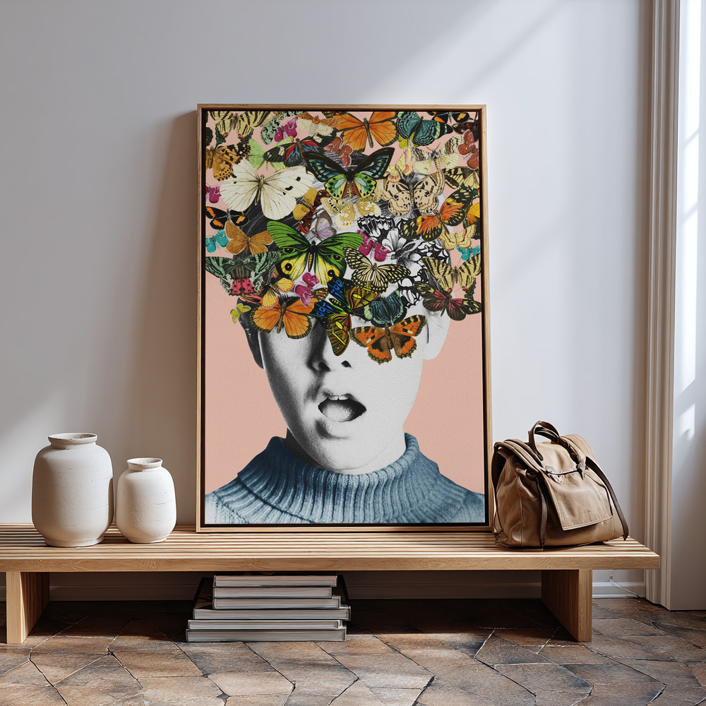 Canvastavla Twiggy surprise - Tavla in guest room