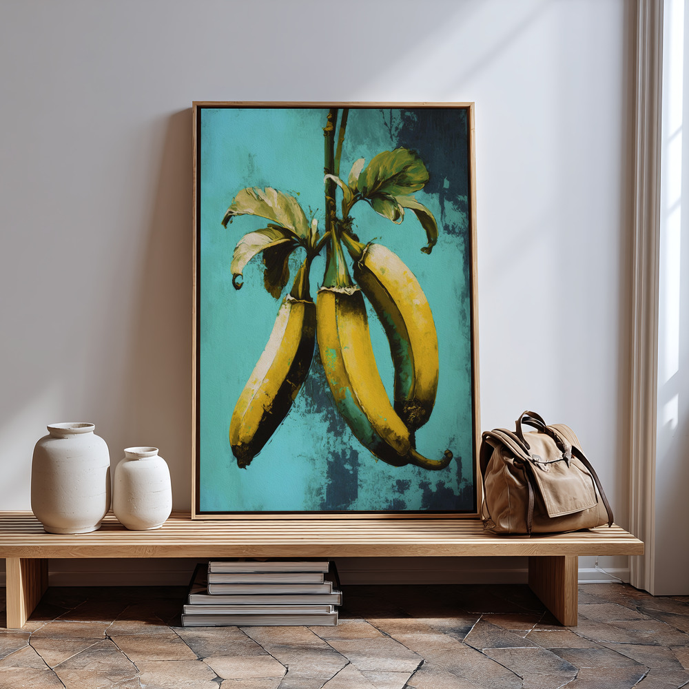 Canvas taulu - Ancient Bananas sisäänkäynnin luona