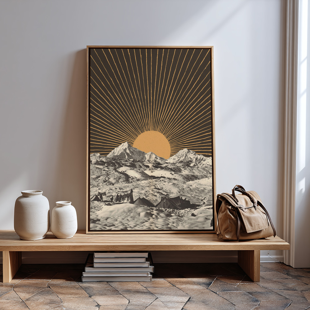 Toile - Mountainscape Nº6 à l'entrée