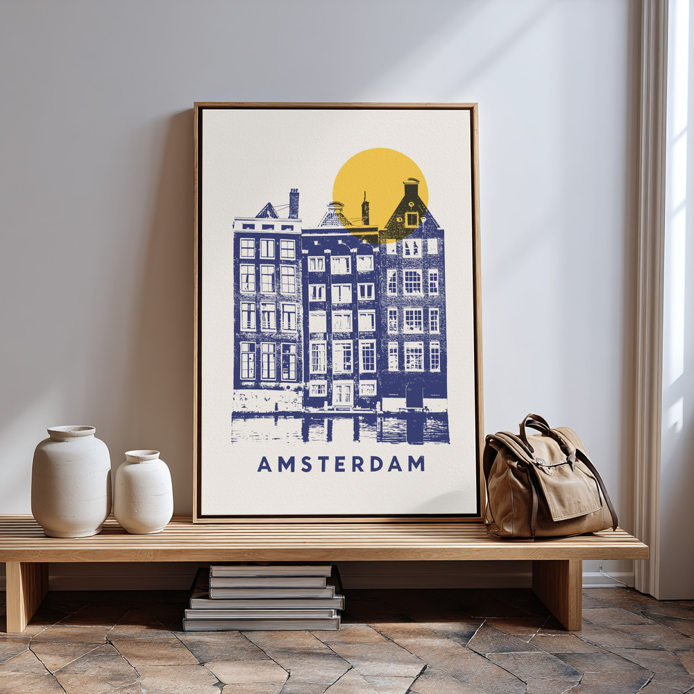 Leinwandbild - Amsterdam ★★★ in guest room