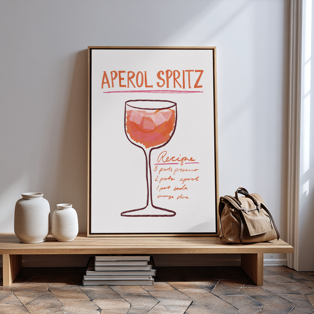 Canvas taulu - Aperol Spritz sisäänkäynnin luona