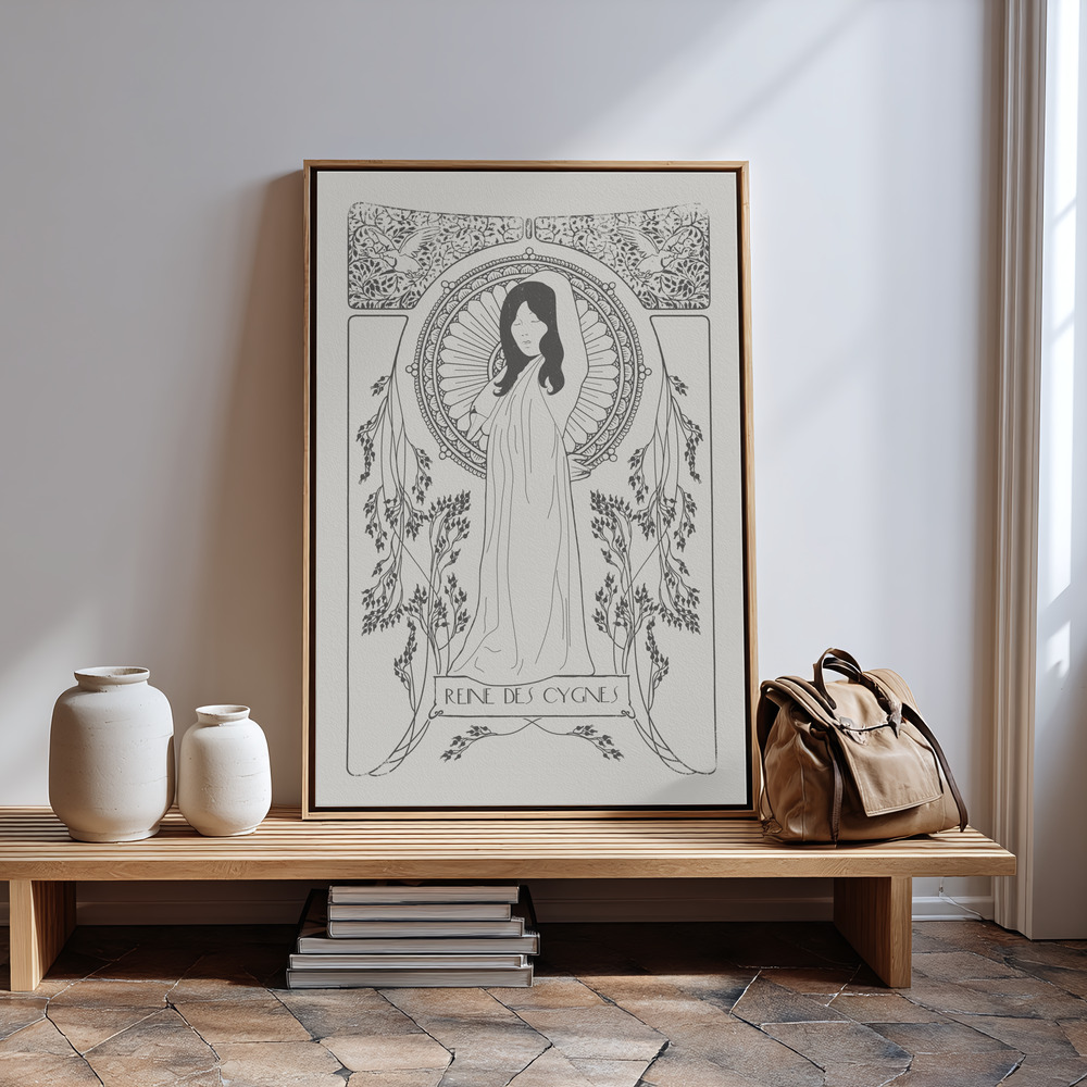 Toile - Reine Des Cygnes Nº1 à l'entrée