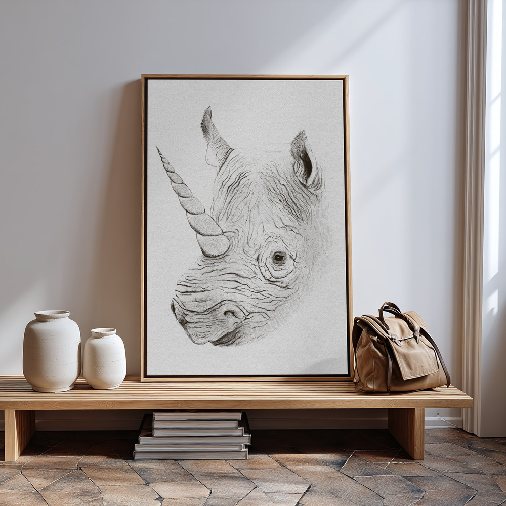 Canvas print - Rhinoplasty in guest room