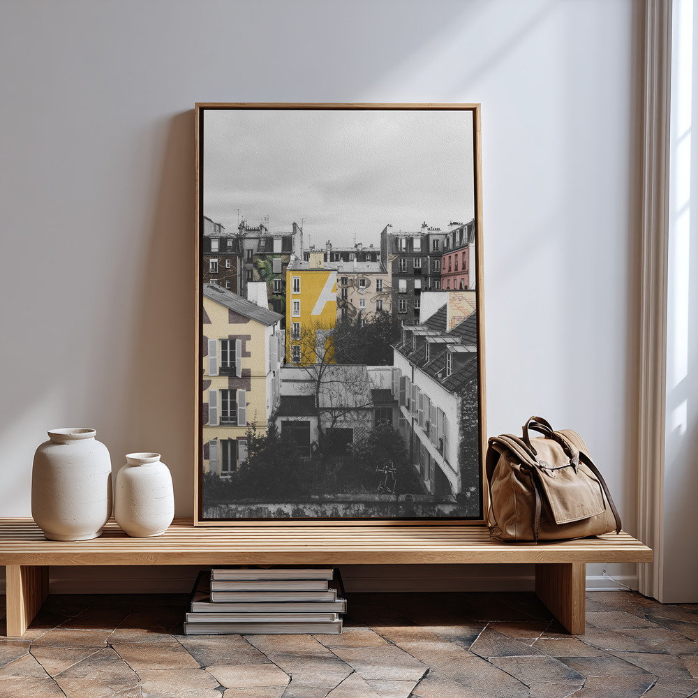 Canvas taulu - Paris Tags sisäänkäynnin luona