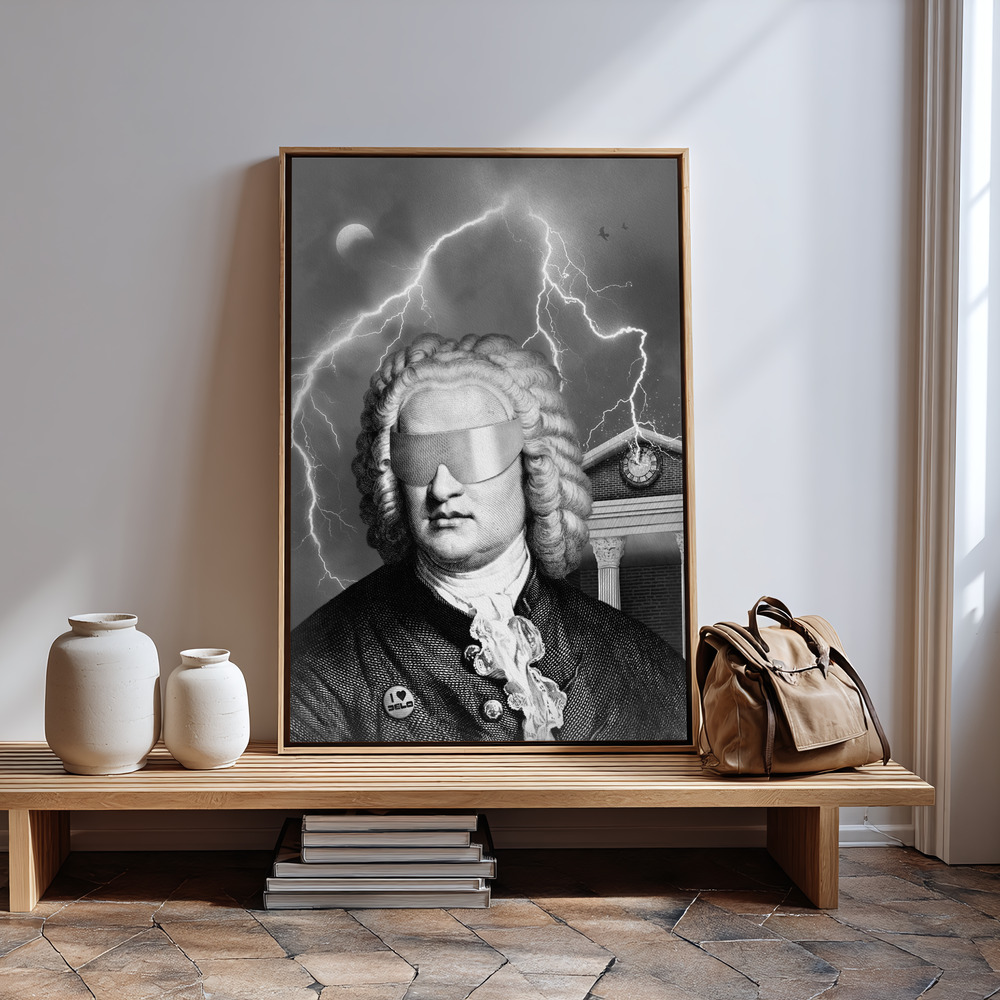 Toile - Bach To The Future Nº1 à l'entrée