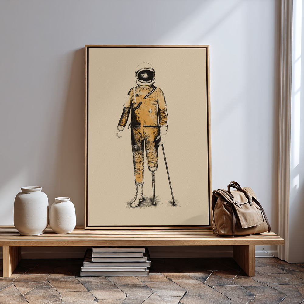 Canvas taulu - Astropirate sisäänkäynnin luona