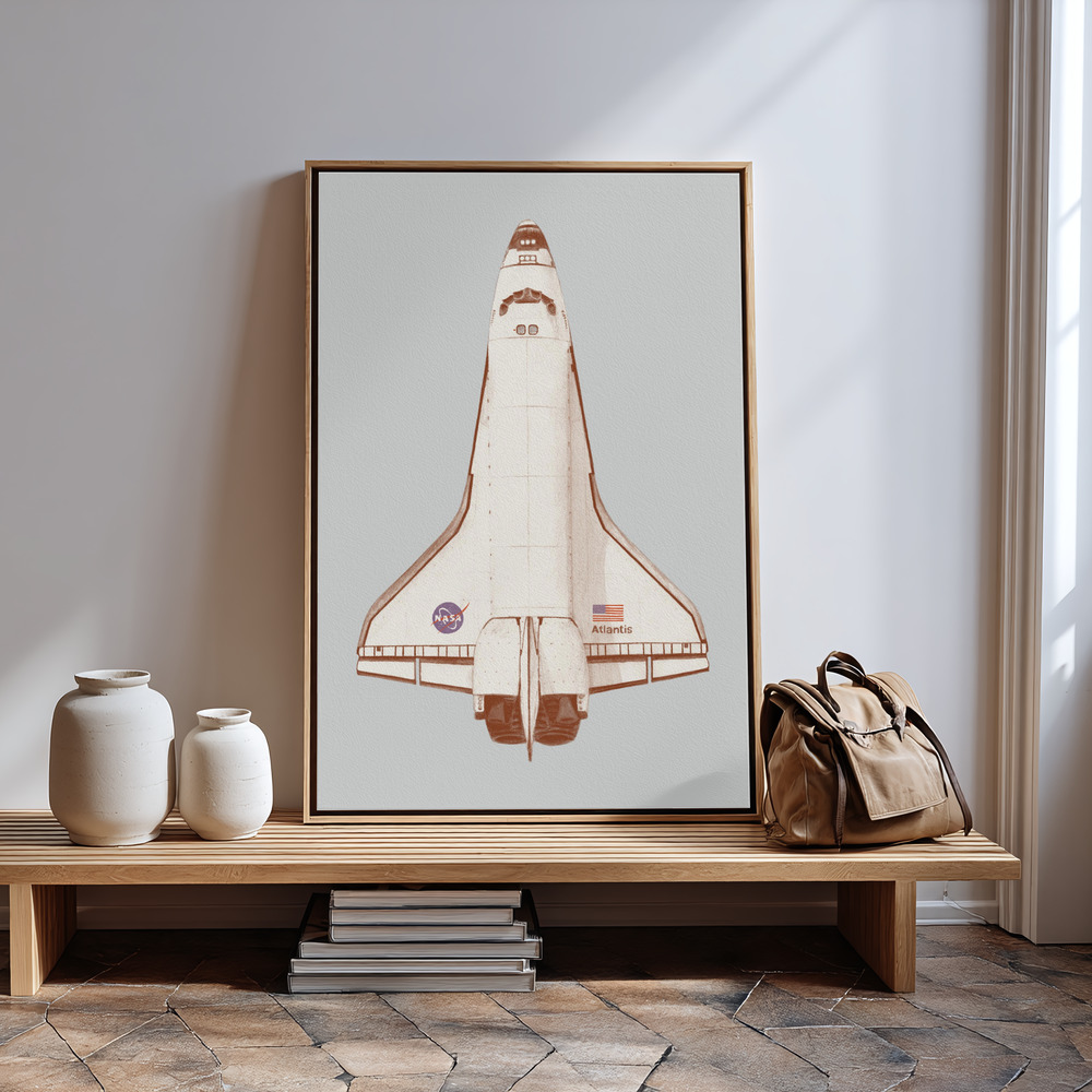 Canvas taulu - Atlantis sisäänkäynnin luona
