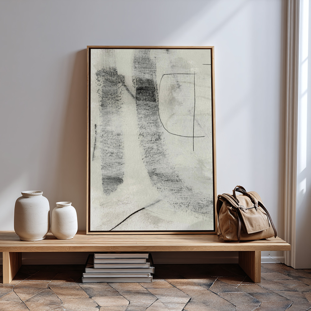 Canvas schilderi - Real No1 bij de ingang