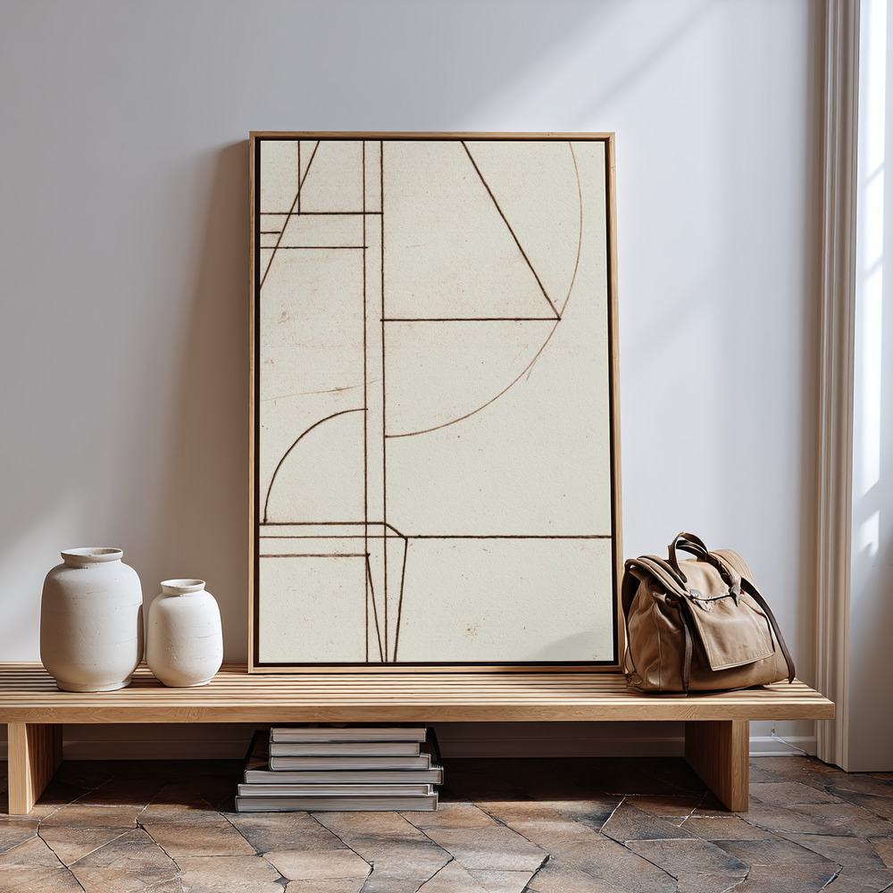 Canvas schilderi - Minmod No2 bij de ingang