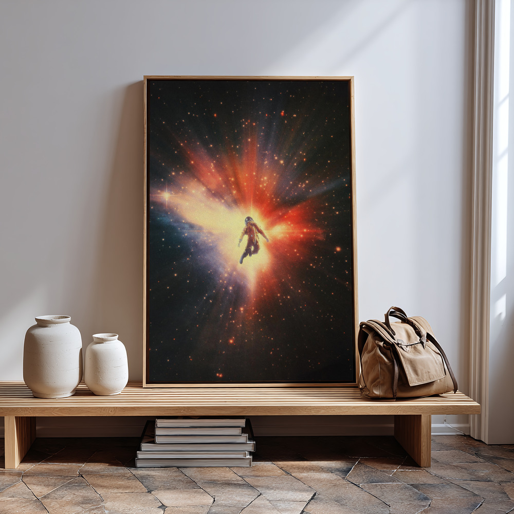 Lienzo - The Creation in guest room